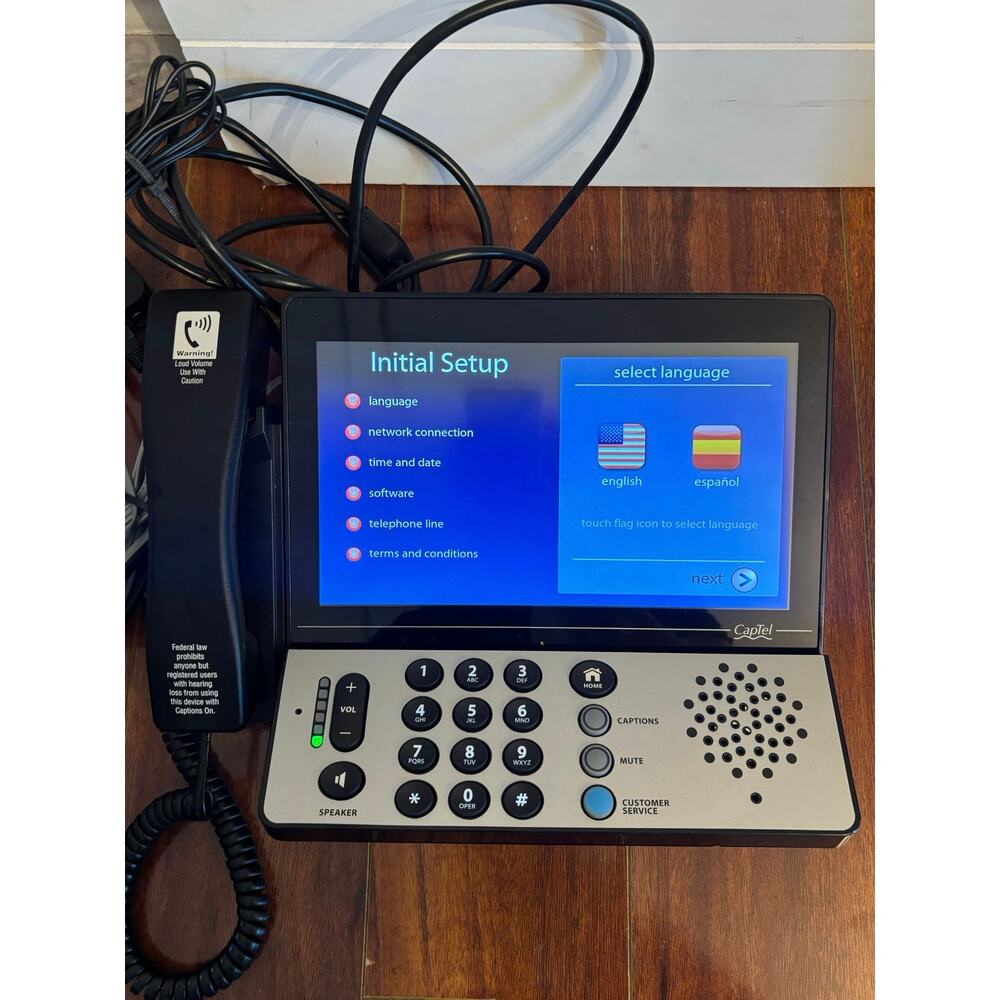 Hamilton CapTel 2400i Captioned Telephone Large Touch-Screen Captioned Wi Fi